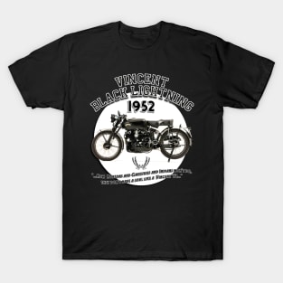 VINCENT BLACK LIGHTNING 1952 T-Shirt